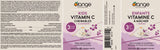 Orange Naturals Kids Vitamin C + Elderberry, Vegan 90 Chewable Tablets, 90-Day Supply, Tasty Berry Flavor, Supports Overall Wellness and Provides Antioxidant Protection - Children Ages 3+