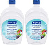 Softsoap Antibacterial Liquid Hand Soap Refill - White Tea and Berry 1.47 Liters - Moisturizing Hand Wash, Savon a Main, Dermatologically Tested, for Soft Smooth Skin (Pack of 2)