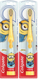 Colgate, Kids Battery Powered Toothbrush Minions Extra Soft Bristles, 1 Count, Color May Vary (Pack of 2)