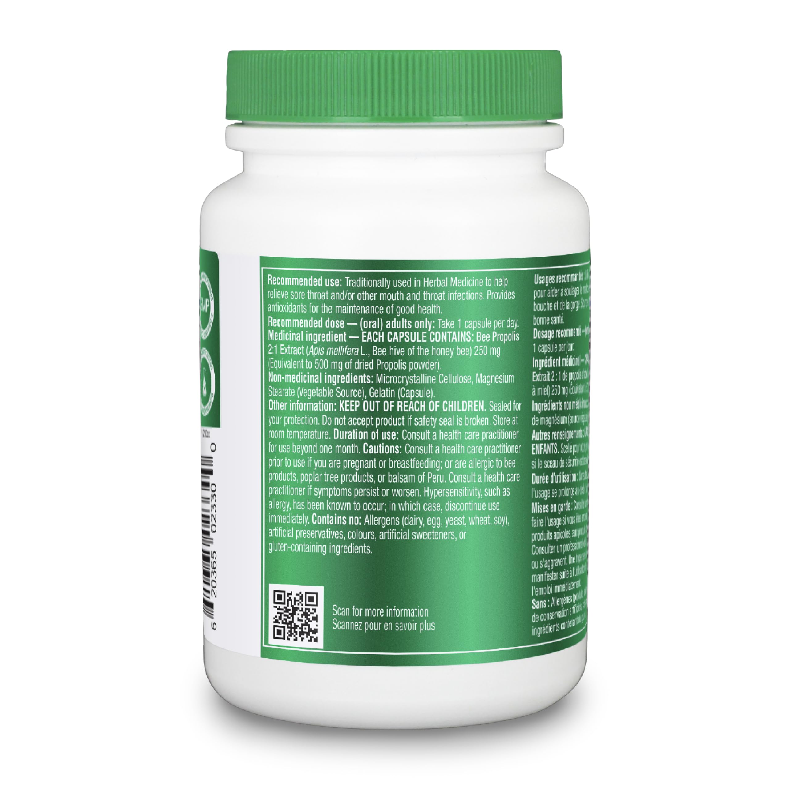 Organika Bee Propolis (Himalayan)- Immune Support- 100caps