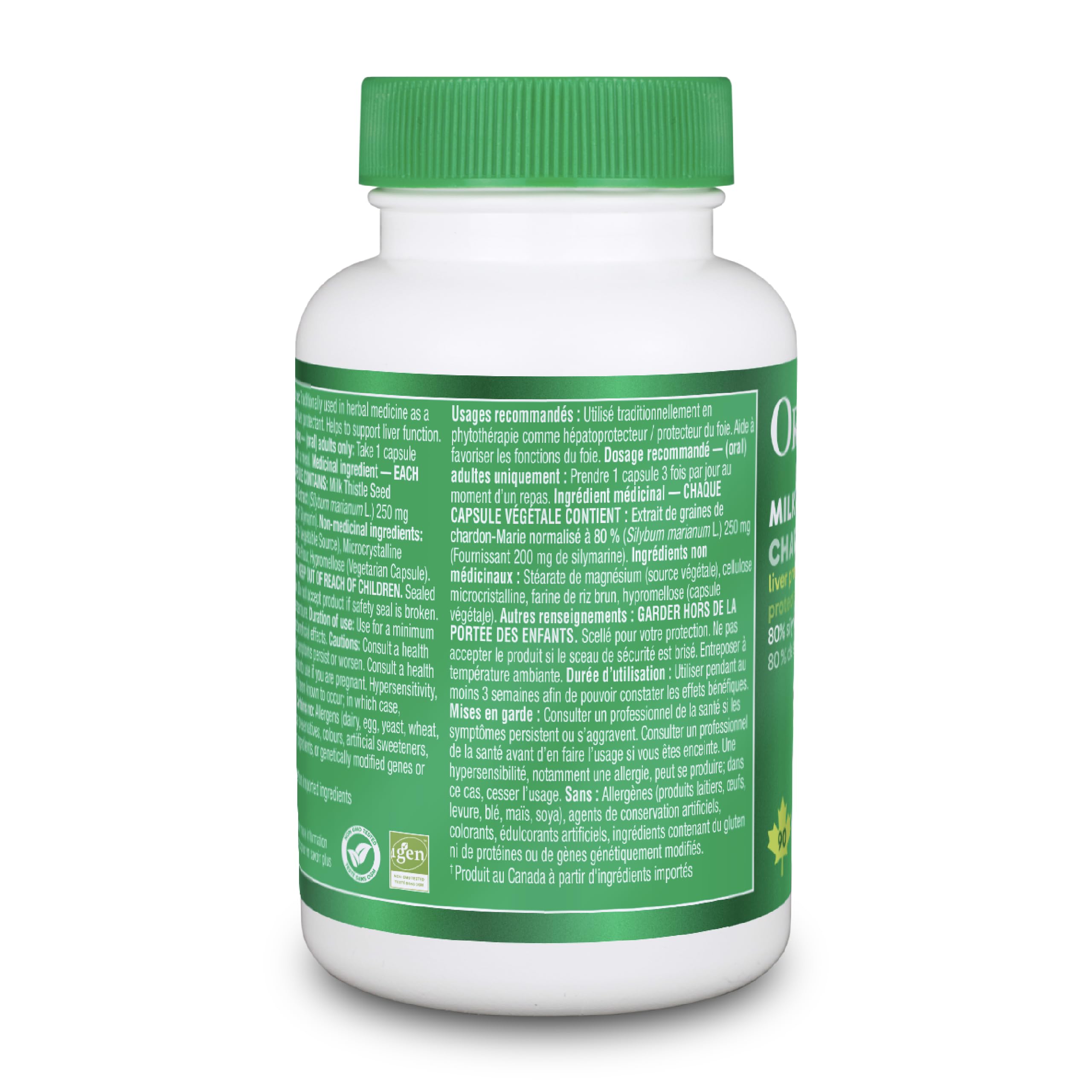 Organika Milk Thistle 90 Vcaps