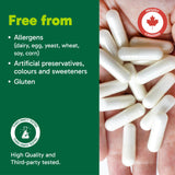 Organika MSM - Joint Support and Inflammation Relief Supplement | Supports Healthier Joints, Bones and Cartilage | Stronger Hair, Skin and Nails | Potent Antioxidant | 1,000mg of MSM - 180 vcaps