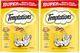 TEMPTATIONS Cat Treats, Tasty Chicken Flavour, 350g (Pack of 2)