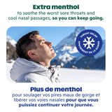 Ricola Max Nasal Care Cough Drops with Extra Menthol for Maximum Nasal Comfort and Sore Throat Relief for Cold & Flu Symptoms – 34 Count – Herbal Throat Lozenges