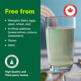 Organika Belli-Bliss Fibre– Daily Prebiotic Fiber Blend for Digestive Health- Supports Healthy Gut Bacteria, Gentle Constipation Relief, Mixable Fiber Supplement- Lemon Lime, 450g