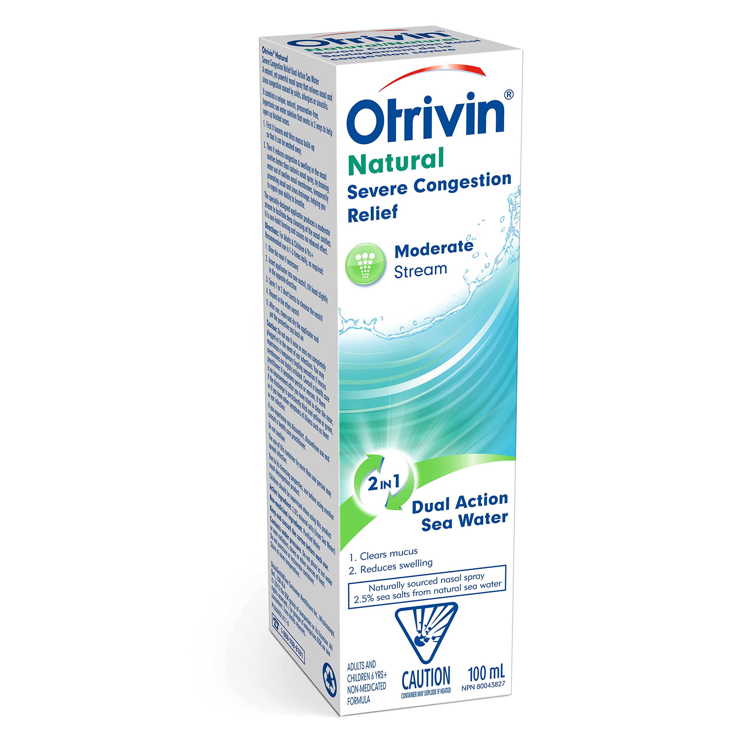 OTRIVIN® SALINE Hypertonic Strong Stream