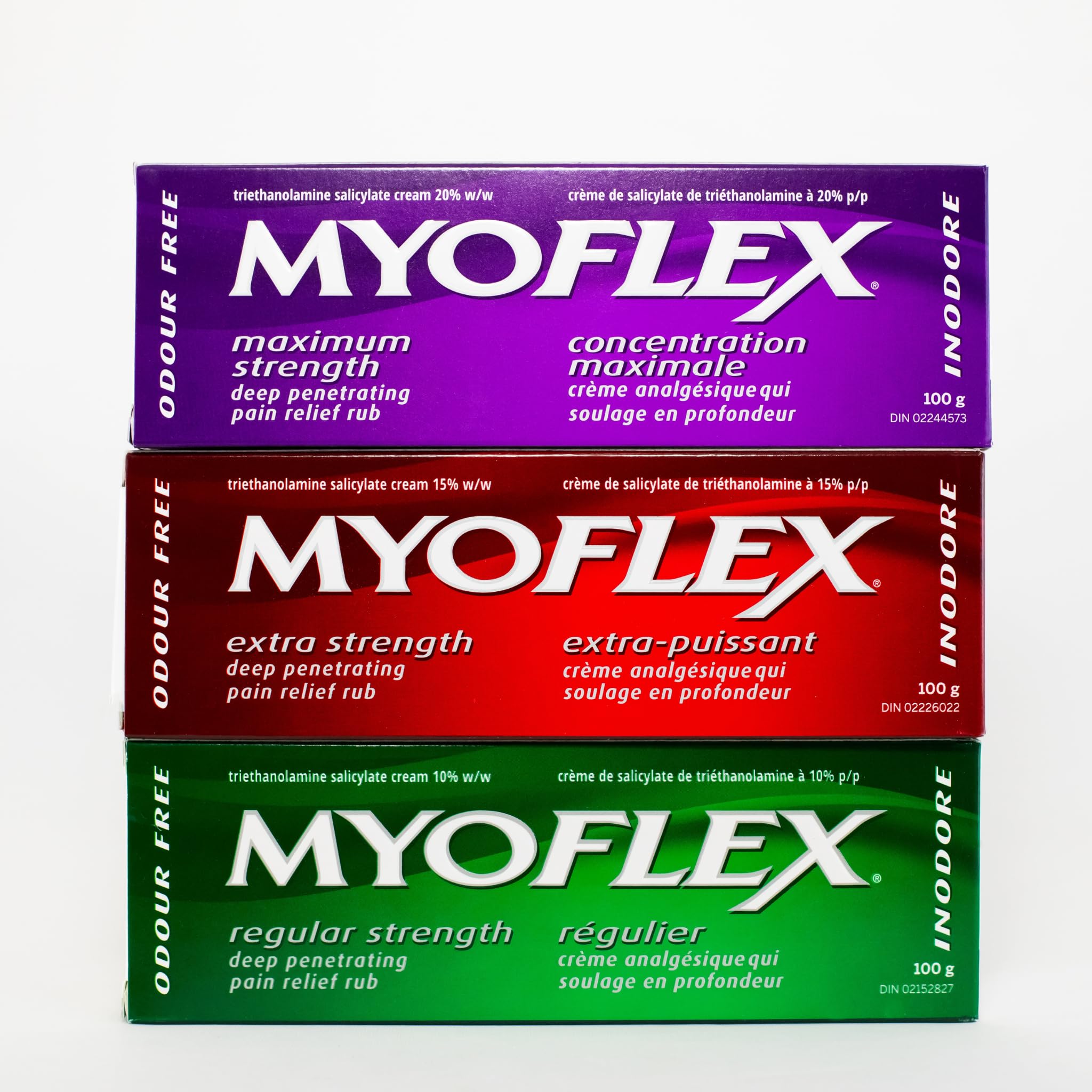 Myoflex Pain Relief Rub | Odourless | Provides Deep Penetrating Relief of Muscle Soreness & Joint Pain | Menthol Free | Stain Free | Non-Greasy | Great For Ages 2+ | 100 grams (Maximum Strength)