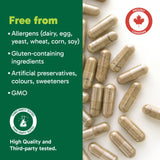 Organika Antiparasitic Capsules with Wormwood & Black Walnut Hull | Herbal Cleanse for Intestinal & Digestive Health | 7-Day Protocol | Traditional Botanical Formula | 56vcaps