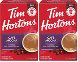Tim Hortons Café Mocha Packets, 8 Count (Pack of 2)