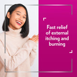 Canesten® Extra Strength External Antifungal Cream for Yeast Infection, Fast Relief from Itching and Burning, 15g