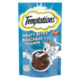 TEMPTATIONS Meaty Bites Cat Treats Adult, Tuna Flavour, 42.5g Pouch (7 Pack)