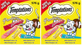 Temptations Creamy Puree Adult Lickable Cat Treats with Beef Liver, & Salmon, & Chicken & Tuna Variety Pack, 48 Pouches, 576g (Pack of 2)
