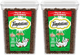 TEMPTATIONS Cat Treats, Seafood Medley Flavour, 454g Tub (Pack of 2)