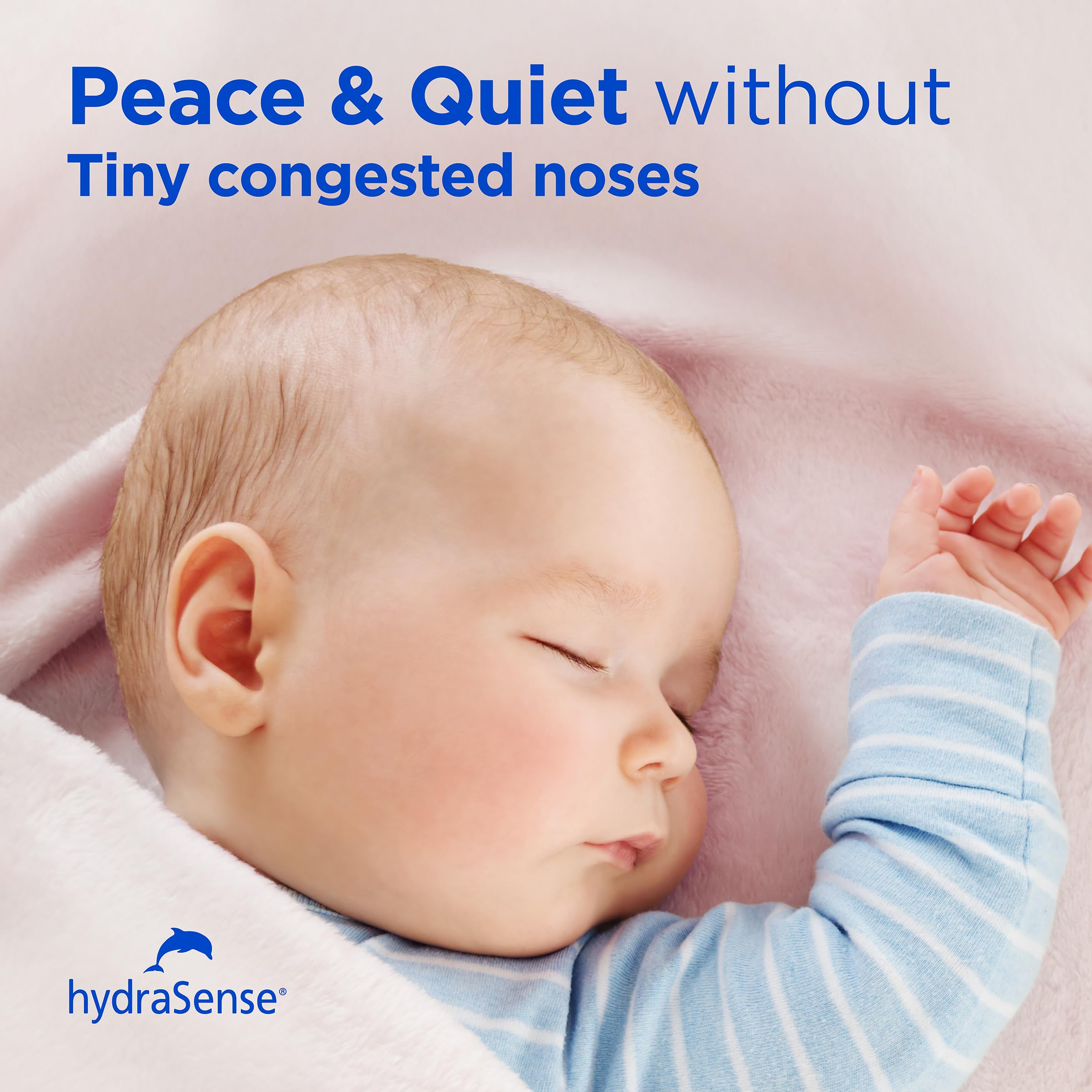 HydraSense Ultra-Gentle Mist Nasal Spray, Baby Nasal Care, 100% Natural Sourced Seawater, Preservative-Free, 100 mL