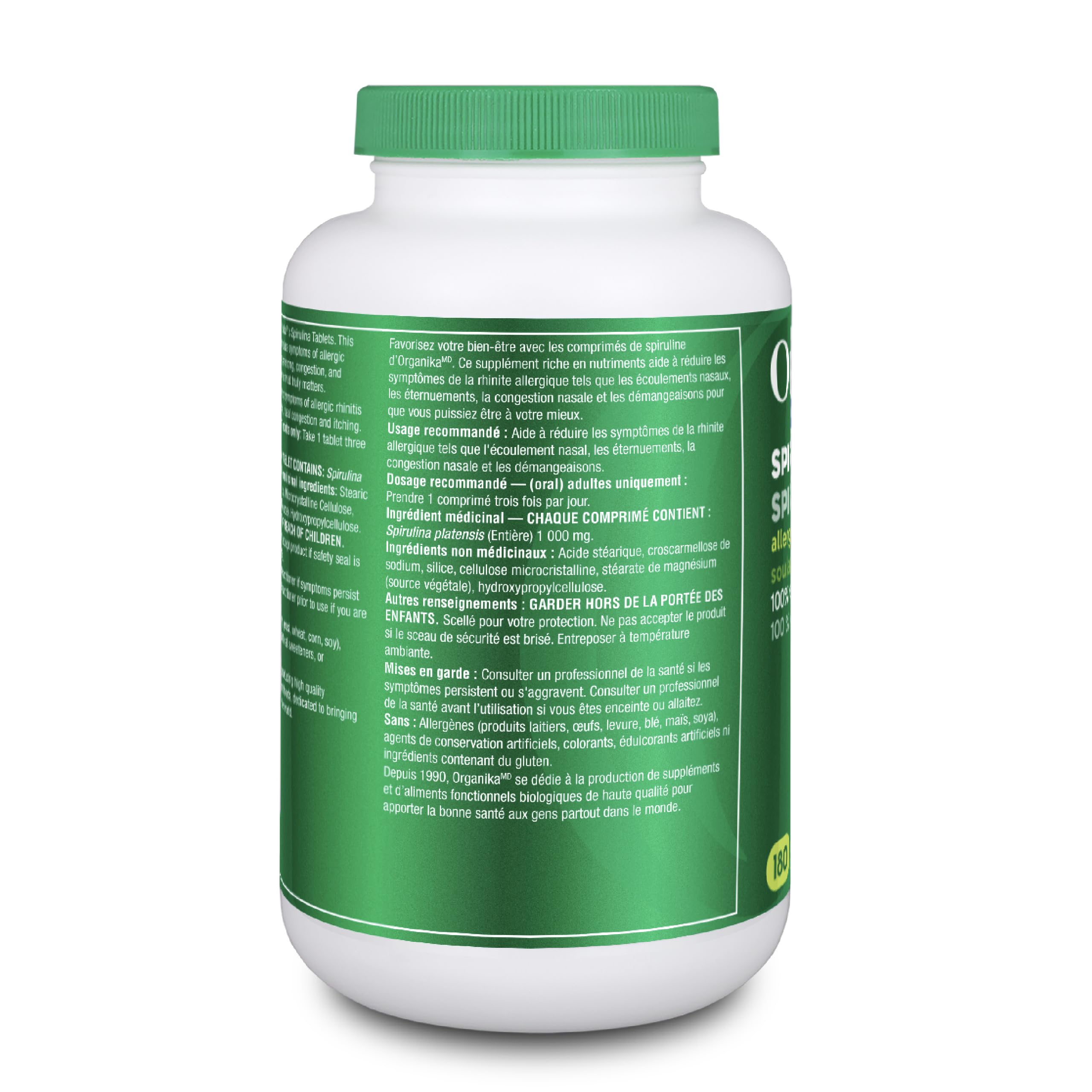 Organika Canadian-Made Milk Thistle 250 Mg Bonus Size 220 count- Liver Protectant From Silymarin Seed- 220vcaps