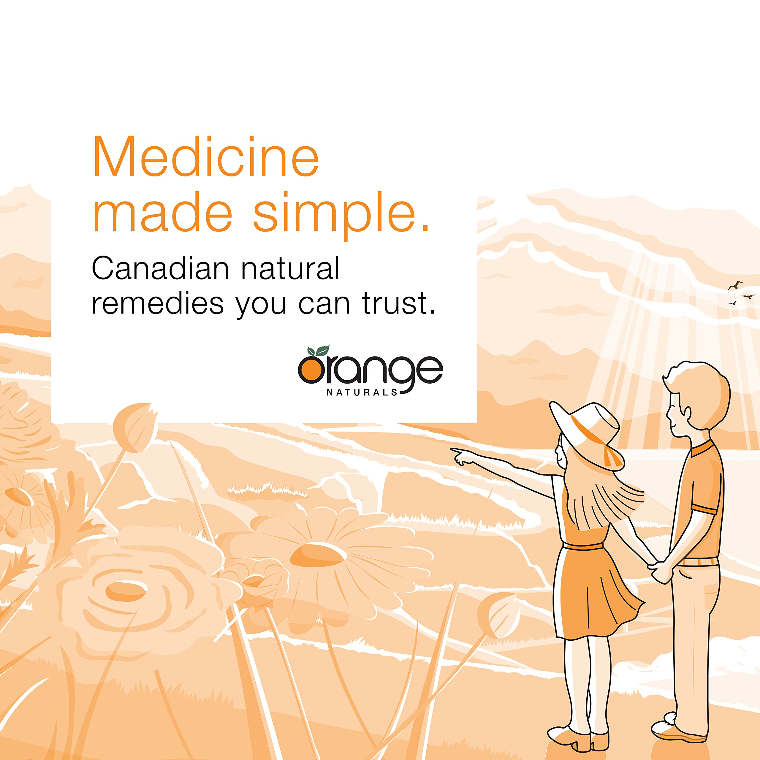 Orange Naturals - Ashwagandha Tincture Organic, 100ml 50-Servings - Organic Ashwagandha Liquid Drops - Memory Health, Nervous System and Sleep Aid
