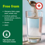 Organika Canadian-Made Belli Bliss Fibre | High Fibre Blend, 4 Diverse Sources of Fibre | Supports Digestive Health, Constipation Relief, Weight Control - Raspberry, 10 x 15g sachets