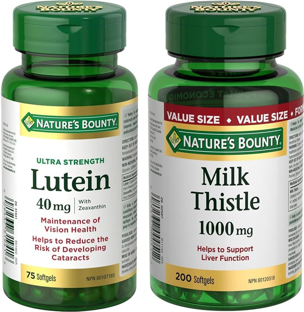 Ultra Strength Lutein 40Mg with Zeaxanthin, Eye Health Supplements, Support Vision Health, 75 Softgels