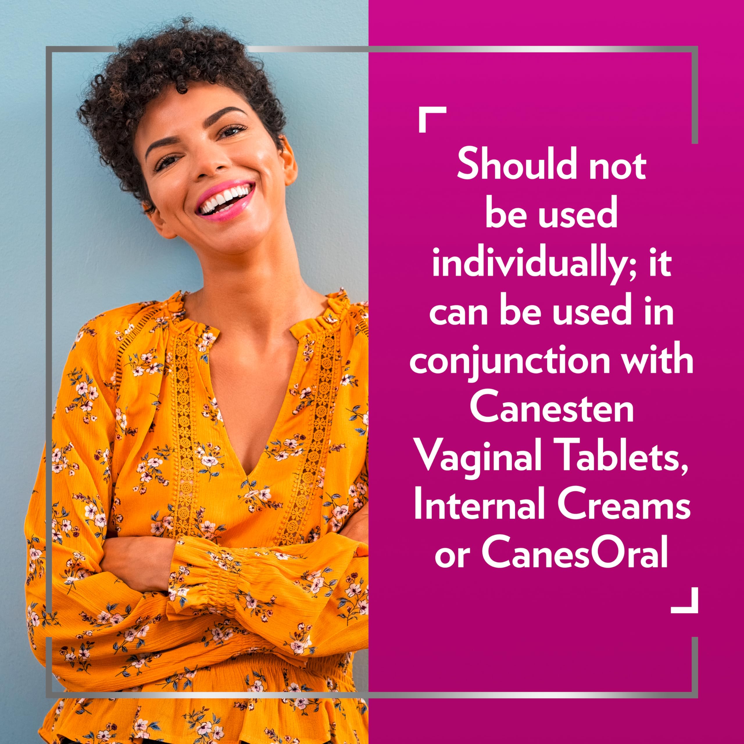 Canesten® External Antifungal Cream for Yeast Infection, Relief from Itching and Burning, 15g