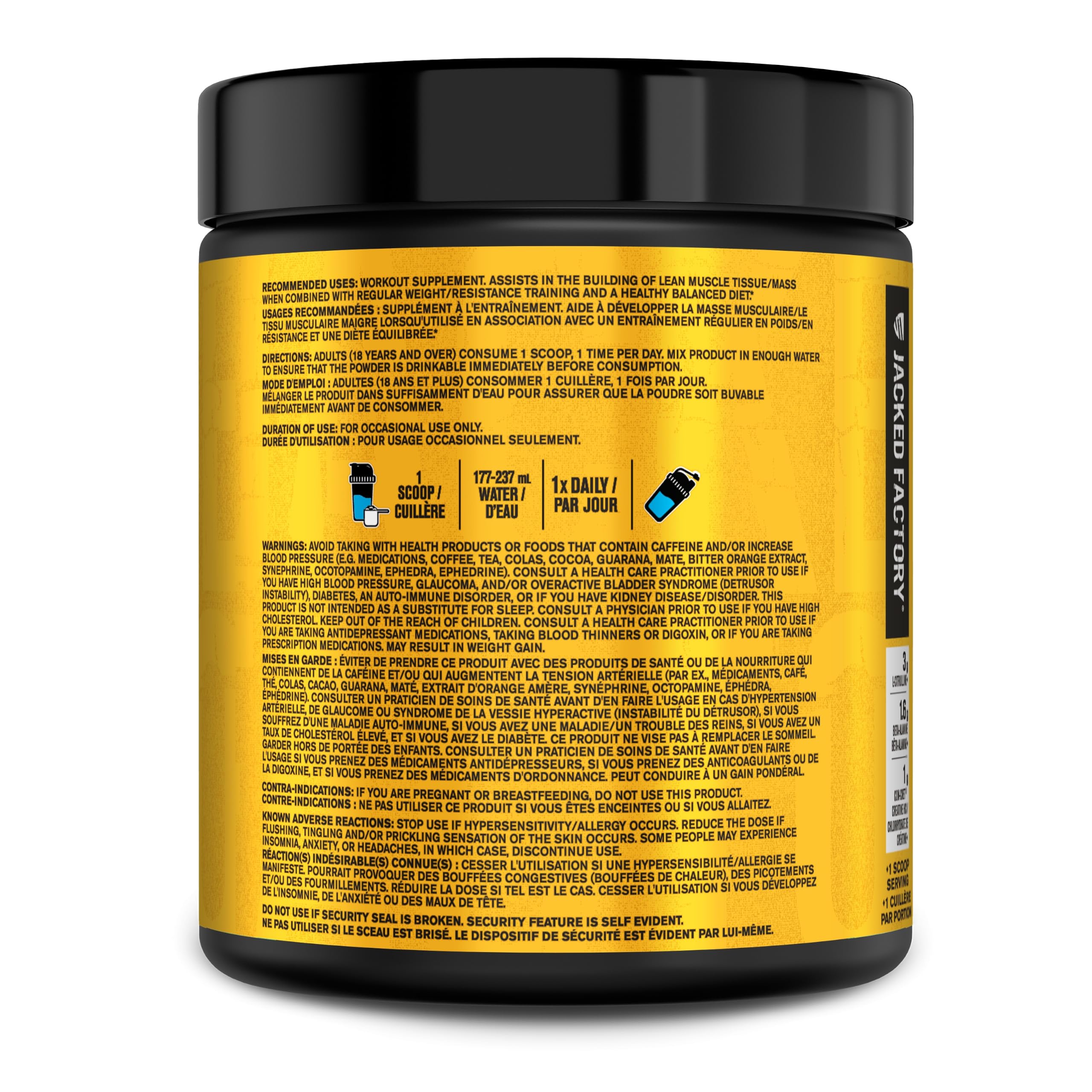 Nitrosurge Build Pre Workout - PreWorkout Powder w/Con-Cret Creatine HCL, Beta Alanine, & L-Citrulline for Increased Energy, Focus, & Muscle Growth - 30 Servings, Blue Raspberry