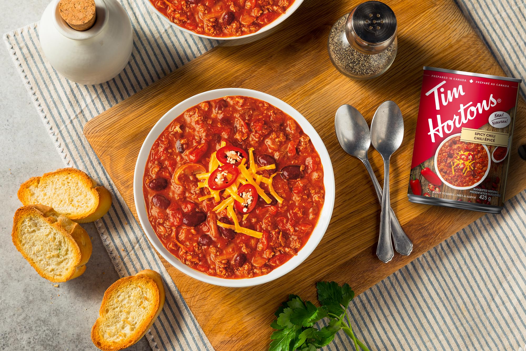 Tim Hortons Spicy Chili, 425 g (Pack of 1)