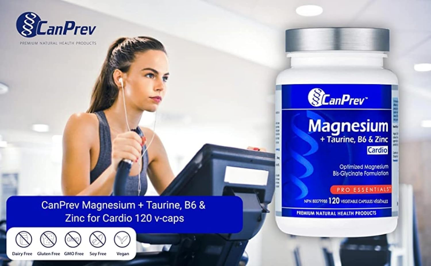 Magnesium + Taurine, B6 & Zinc, 120 V-Caps, 30-Day Supply - Pure Magnesium Bisglycinate Formula, Support Heart Function & Relaxation, Taurine Supplement for Calm & Vitality - Vegan Friendly