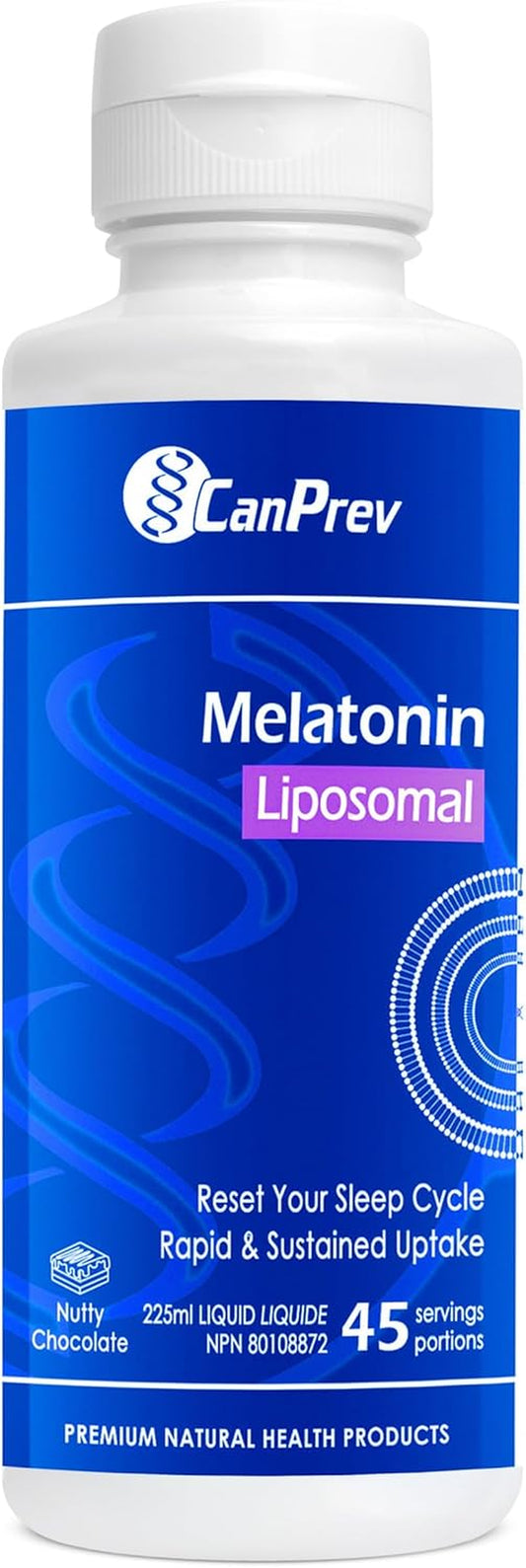 - Melatonin Liposomal, 225Ml Liquid - Helps to Re-Set the Body'S Sleep-Wake Cycle - Helps to Prevent and Reduce the Effects of Jet Lag - Nutty Chocolate Flavour