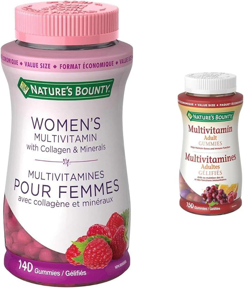 Women'S Multivitamin Gummies +  Adult Multivitamin Gummies (150 Count)