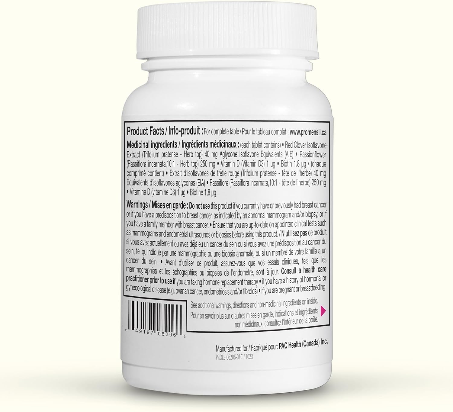 NEW  Perimenopause | Women’S Natural Perimenopause Supplement| Hormone-Free] Multi-Symptom Relief | Reduces Hot Flashes & Night Sweats | Relieves Agitation & Nervousness | Healthy Hair, Skin and Nails | One-A-Day | 30 Tablets